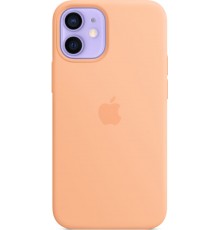 Чехол Apple MagSafe, силикон, для iPhone 12 mini Silicone Case with MagSafe - Cantaloupe                                                                                                                                                                  