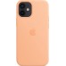 Чехол Apple MagSafe, силикон, для iPhone 12 mini Silicone Case with MagSafe - Cantaloupe