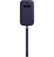 Чехол-конверт Apple MagSafe, кожа,  для iPhone 12 mini Leather Sleeve with MagSafe - Deep Violet                                                                                                                                                          