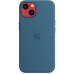 Чехол Apple MagSafe, силикон, для iPhone 13 Silicone Case with MagSafe – Blue Jay