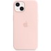 Чехол Apple MagSafe, силикон, для iPhone 13 Silicone Case with MagSafe – Chalk Pink