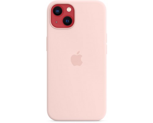 Чехол Apple MagSafe, силикон, для iPhone 13 Silicone Case with MagSafe – Chalk Pink