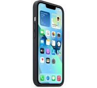 Чехол Apple MagSafe, силикон, для iPhone 13 Leather Case with MagSafe - Midnight                                                                                                                                                                          