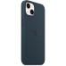 Чехол Apple MagSafe, силикон, для iPhone 13 Silicone Case with MagSafe – Abyss Blue