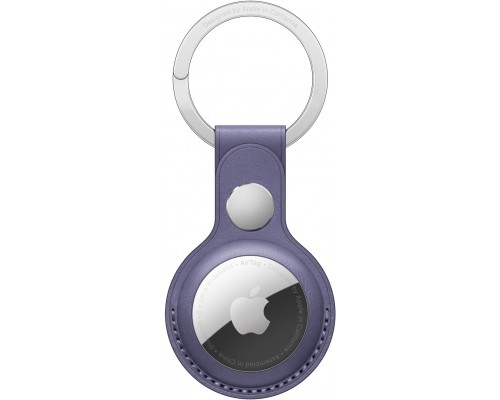 Брелок AirTag Leather Key Ring - Wisteria