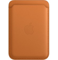Чехол-бумажник Apple MagSafe для iPhone, кожа, iPhone Leather Wallet with MagSafe - Golden Brown                                                                                                                                                          