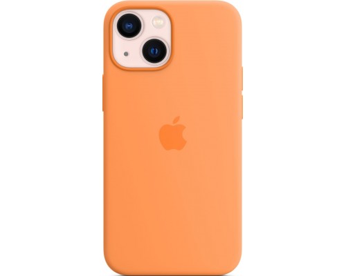 Чехол Apple MagSafe, силикон, для iPhone 13 mini Silicone Case with MagSafe - Marigold