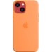 Чехол Apple MagSafe, силикон, для iPhone 13 mini Silicone Case with MagSafe - Marigold