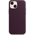 Чехол Apple MagSafe, силикон, для iPhone 13 mini Leather Case with MagSafe - Dark Cherry