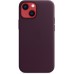 Чехол Apple MagSafe, силикон, для iPhone 13 mini Leather Case with MagSafe - Dark Cherry