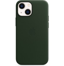 Чехол Apple MagSafe, силикон, для iPhone 13 mini Leather Case with MagSafe - Sequoia Green                                                                                                                                                                