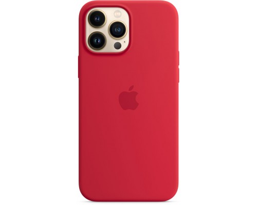 Чехол Apple MagSafe, силикон, для iPhone 13 Pro Max Silicone Case with MagSafe – (PRODUCT)RED