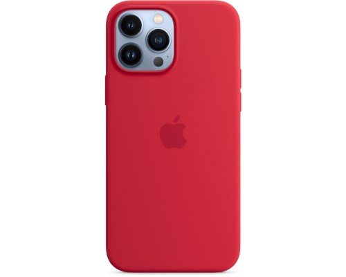 Чехол Apple MagSafe, силикон, для iPhone 13 Pro Max Silicone Case with MagSafe – (PRODUCT)RED