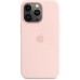 Чехол Apple MagSafe, силикон, для iPhone 13 Pro Silicone Case with MagSafe – Chalk Pink