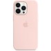 Чехол Apple MagSafe, силикон, для iPhone 13 Pro Silicone Case with MagSafe – Chalk Pink