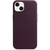 Чехол Apple MagSafe, силикон, для iPhone 13 Leather Case with MagSafe - Dark Cherry