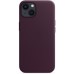 Чехол Apple MagSafe, силикон, для iPhone 13 Leather Case with MagSafe - Dark Cherry