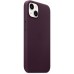 Чехол Apple MagSafe, силикон, для iPhone 13 Leather Case with MagSafe - Dark Cherry