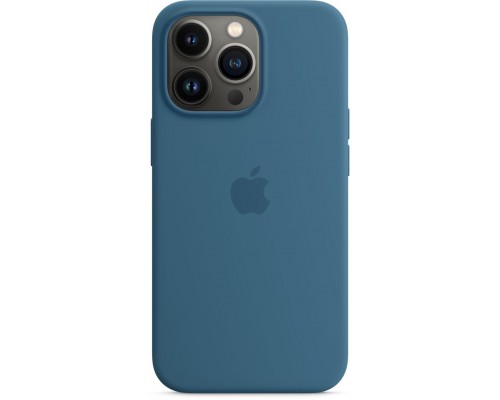 Чехол Apple MagSafe, силикон, для iPhone 13 Pro Silicone Case with MagSafe – Blue Jay