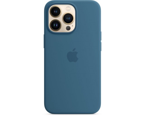 Чехол Apple MagSafe, силикон, для iPhone 13 Pro Silicone Case with MagSafe – Blue Jay