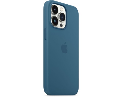 Чехол Apple MagSafe, силикон, для iPhone 13 Pro Silicone Case with MagSafe – Blue Jay