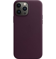 Чехол Apple MagSafe, силикон, для iPhone 13 Pro Max Leather Case with MagSafe - Dark Cherry                                                                                                                                                               