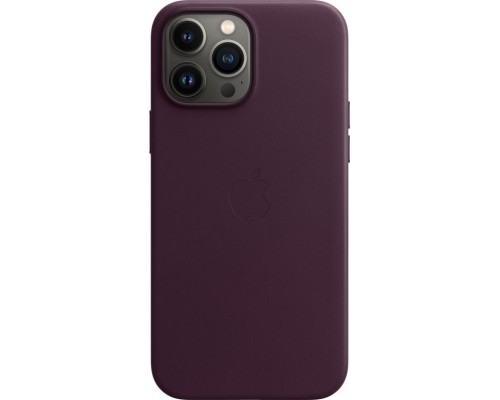 Чехол Apple MagSafe, силикон, для iPhone 13 Pro Max Leather Case with MagSafe - Dark Cherry