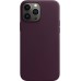 Чехол Apple MagSafe, силикон, для iPhone 13 Pro Max Leather Case with MagSafe - Dark Cherry