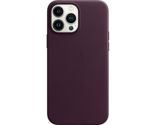 Чехол Apple MagSafe, силикон, для iPhone 13 Pro Max Leather Case with MagSafe - Dark Cherry