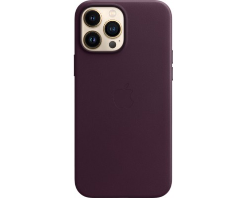 Чехол Apple MagSafe, силикон, для iPhone 13 Pro Max Leather Case with MagSafe - Dark Cherry