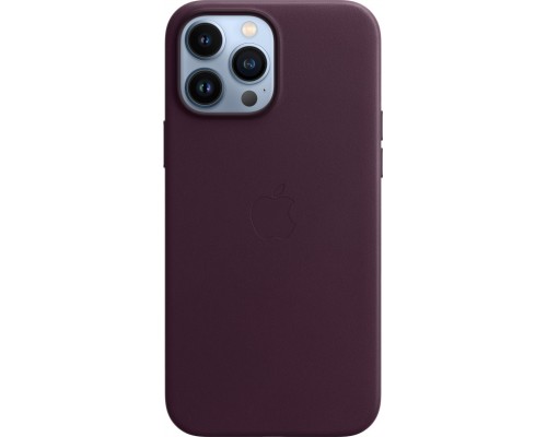 Чехол Apple MagSafe, силикон, для iPhone 13 Pro Max Leather Case with MagSafe - Dark Cherry