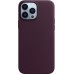 Чехол Apple MagSafe, силикон, для iPhone 13 Pro Max Leather Case with MagSafe - Dark Cherry