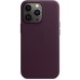 Чехол Apple MagSafe, силикон, для iPhone 13 Pro Leather Case with MagSafe - Dark Cherry