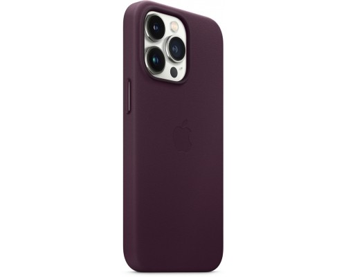 Чехол Apple MagSafe, силикон, для iPhone 13 Pro Leather Case with MagSafe - Dark Cherry