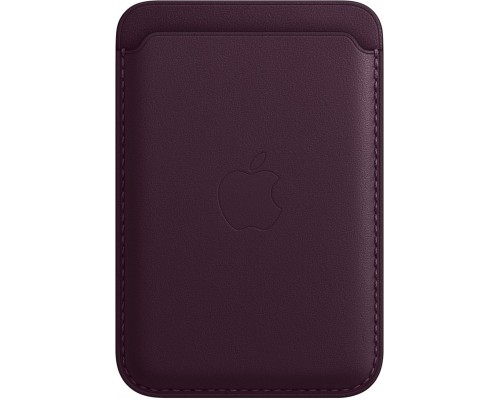 Чехол-бумажник Apple MagSafe для iPhone, кожа, iPhone Leather Wallet with MagSafe - Dark Cherry