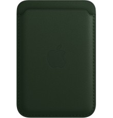 Чехол-бумажник Apple MagSafe для iPhone, кожа, iPhone Leather Wallet with MagSafe - Sequoia Green                                                                                                                                                         