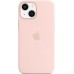 Чехол Apple MagSafe, силикон, для iPhone 13 mini Silicone Case with MagSafe - Chalk Pink