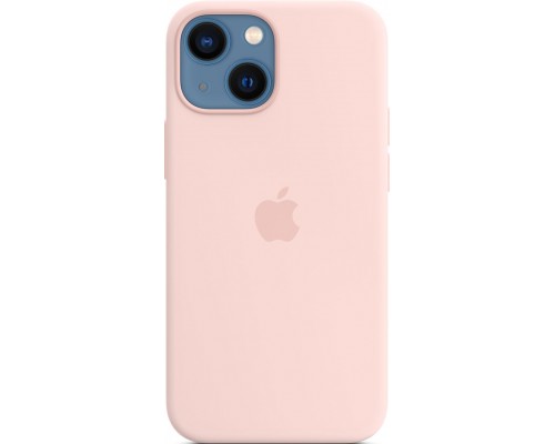 Чехол Apple MagSafe, силикон, для iPhone 13 mini Silicone Case with MagSafe - Chalk Pink