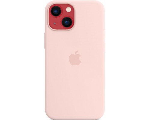 Чехол Apple MagSafe, силикон, для iPhone 13 mini Silicone Case with MagSafe - Chalk Pink