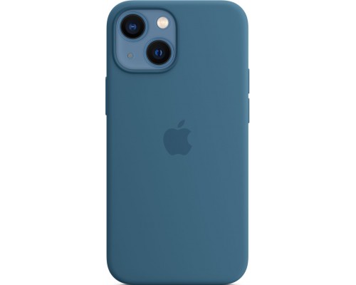 Чехол Apple MagSafe, силикон, для iPhone 13 mini Silicone Case with MagSafe - Blue Jay