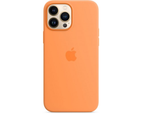 Чехол Apple MagSafe, силикон, для iPhone 13 Pro Max Silicone Case with MagSafe – Marigold