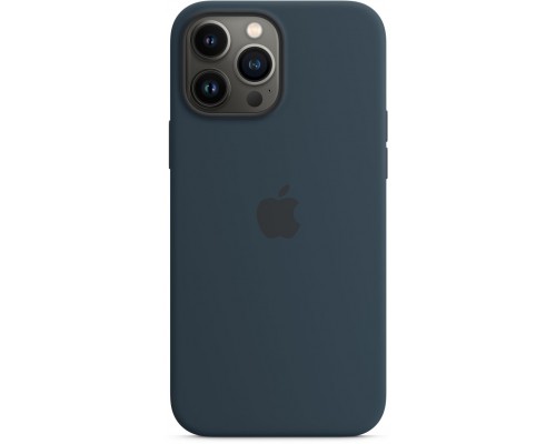 Чехол Apple MagSafe, силикон, для iPhone 13 Pro Max Silicone Case with MagSafe – Abyss Blue