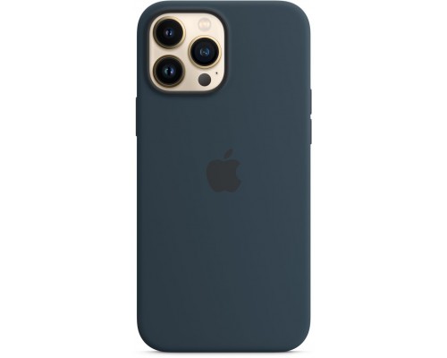 Чехол Apple MagSafe, силикон, для iPhone 13 Pro Max Silicone Case with MagSafe – Abyss Blue