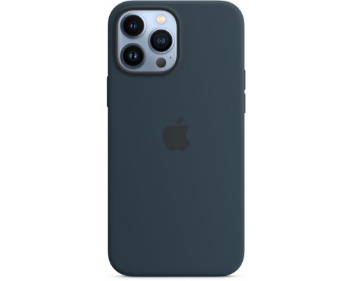 Чехол Apple MagSafe, силикон, для iPhone 13 Pro Max Silicone Case with MagSafe – Abyss Blue