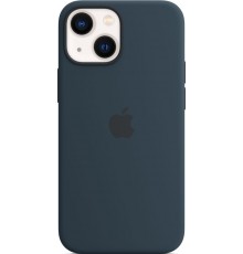 Чехол Apple MagSafe, силикон, для iPhone 13 mini Silicone Case with MagSafe - Abyss Blue                                                                                                                                                                  