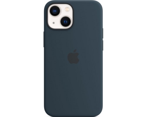 Чехол Apple MagSafe, силикон, для iPhone 13 mini Silicone Case with MagSafe - Abyss Blue