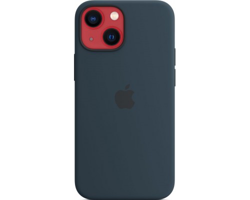 Чехол Apple MagSafe, силикон, для iPhone 13 mini Silicone Case with MagSafe - Abyss Blue