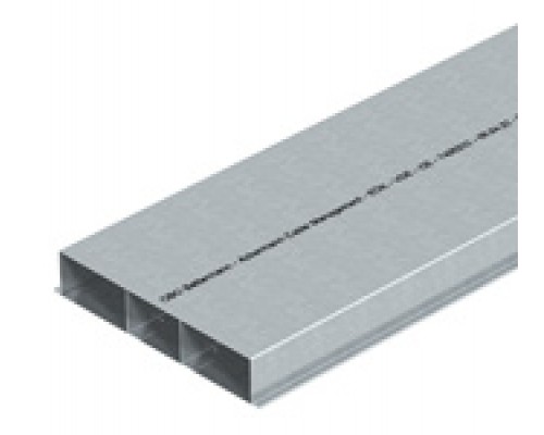 Кабельный канал для заливки в стяжку EUK 2000x350x48 мм (сталь), S3 35048, кратность поставки 2 м.
