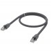 Патчкорд GCR  прямой 2.0m UTP кат.6, серый, 24 AWG, ethernet high speed, RJ45, T568B, GCR-52592