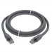 Патчкорд GCR  прямой 7.5m UTP кат.6, серый, 24 AWG, ethernet high speed, RJ45, T568B, GCR-52596